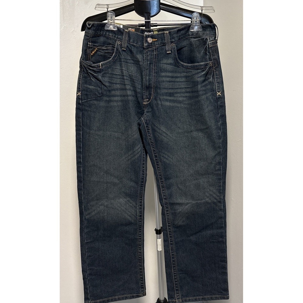 Ariat M5 DuraStretch Work Rebar Straight Fit Leg Denim Jeans - Men's 36/30 - New
